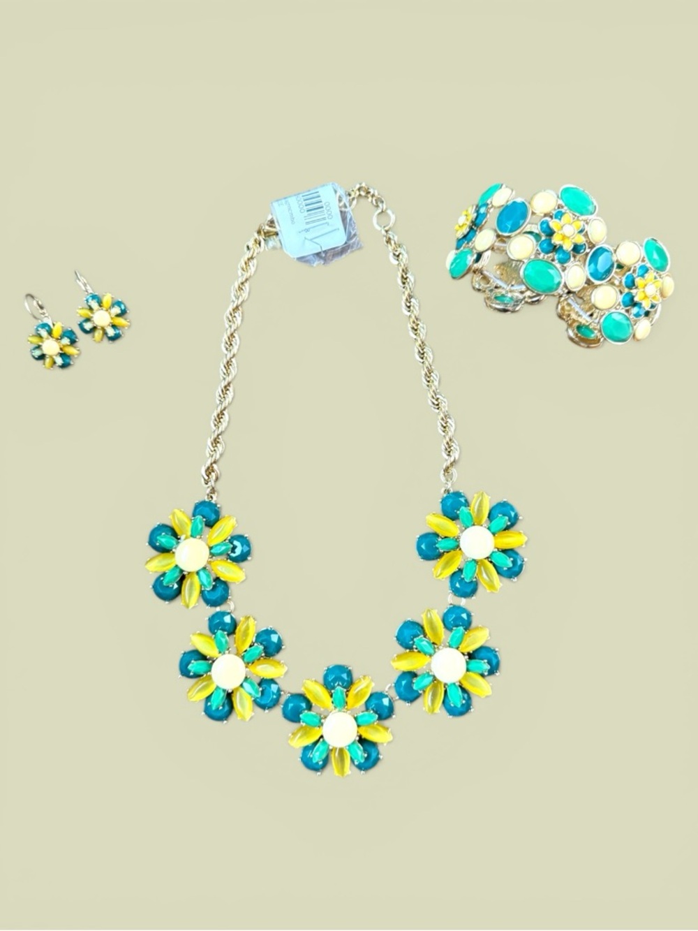 Banana Republic Orchid Jewelry Gemstone Bundle - Picture 3 of 15